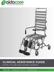 Aspire Tilt & Recline Shower Commode Clinical Guide