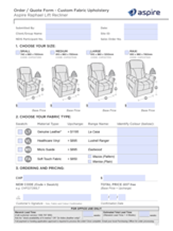 Aspire Raphael  Custom Form