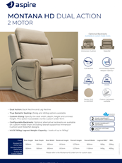 Aspire Montana HD Lift Recline Chair