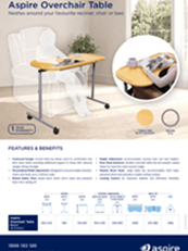 Aspire Overchair Table