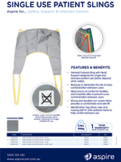 Aspire Single Use Patient Slings