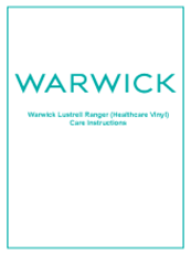 Care Instructions - Lustrell Ranger Vinyl