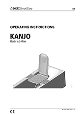 Dietz Kanjo Eco Bathlift User Manual