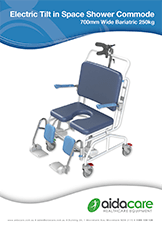 Electric 4HC Batiatric Shower Commode Flyer